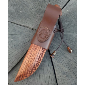 ДУБОВИК ніж ручної роботи майстра Павла Гончаренка, сталь к110 у ламінаті 61 HRC. Photo 2